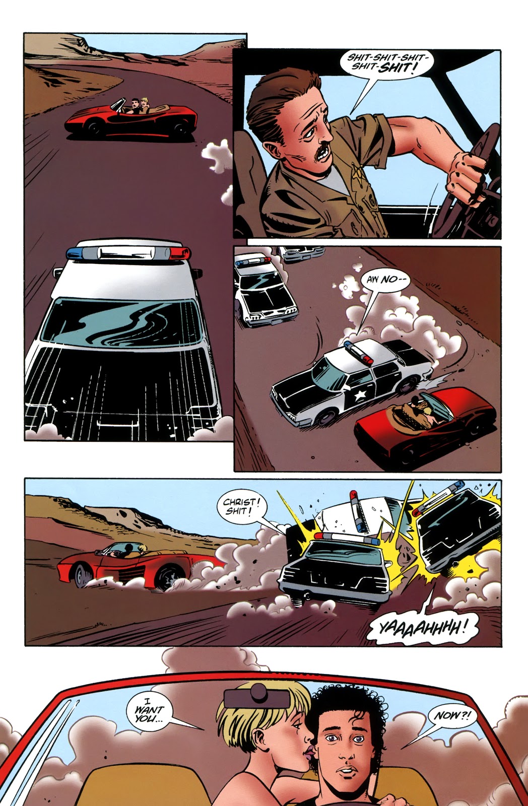 Read comic Preacher: Tall in the Saddle chapter Full